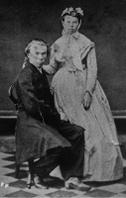 М. П. Тихоницкий с женой. Вятка. 1868 г.